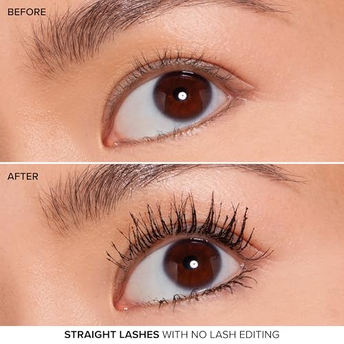 Too Faced Better Than Sex Waterproof Mascara | Volumizing and Lengthening Waterproof Mascara + Hourglass Brush | Formula for Dramatic Lashes | Cruelty-Free Eye Makeup, Black, Travel Size, 0.17 Fl Oz