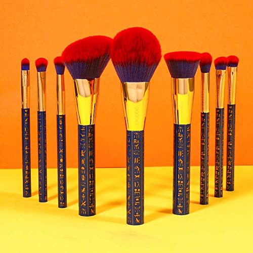 docolor Makeup Brush Set 19cs -Ancient Egyptian Series, Luxe Design
