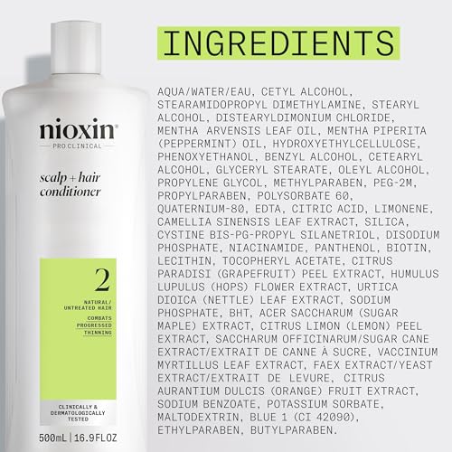 NIOXIN System 2 Scalp Care | Conditioner | Hair Thickening For Natural Hair