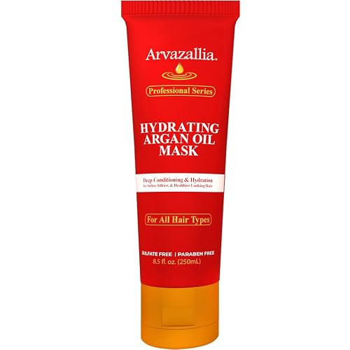 Arvazallia Hydrating Argan Oil Hair Mask & Deep Conditioner For Dry Hair
