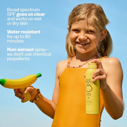 Sun Bum Kids SPF 50 Clear Sunscreen Body Spray - 6 oz