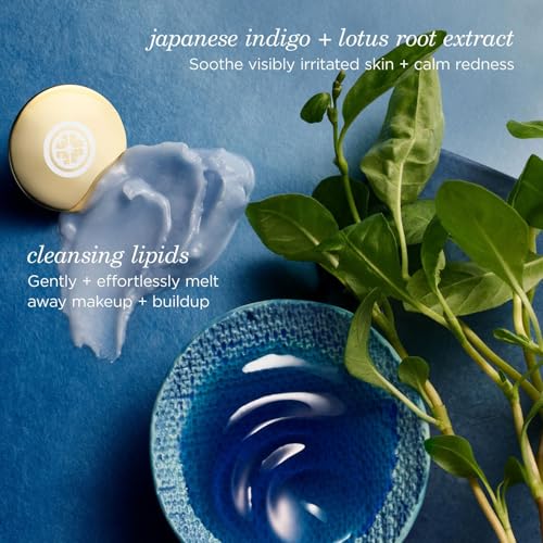 TATCHA The Indigo Cleansing Balm, Waterproof Makeup Removing Cleanser