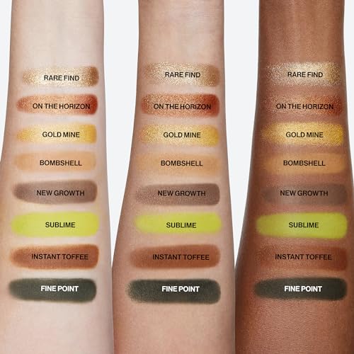 Smashbox Always On Mood Board Eye Shadow Palette | Long-Wearing Eye Shadow Palette For Every Mood | High Pigment + Shimmer Shades, 0.24 Ounce, Earthy Vibes