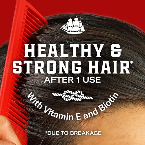 Old Spice Mens Hair Cream, Lightweight Cream, Healthy & Strong with Vitamin E & Biotin, Mens Hair Styling, Low-Medium Hold, Matte Finish, 2.22 oz
