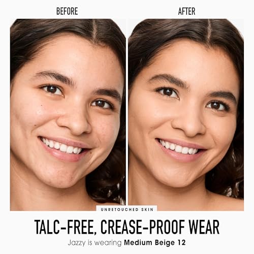 bareMinerals Original Pressed Powder Foundation, Medium Beige 12, 0.3 oz