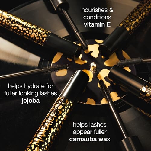 tarte maneater mascara – Extreme Curl, Instant Volume & Length, 16HR Ultra-Creamy Longwear Eye Makeup, Cruelty-Free, full size, black
