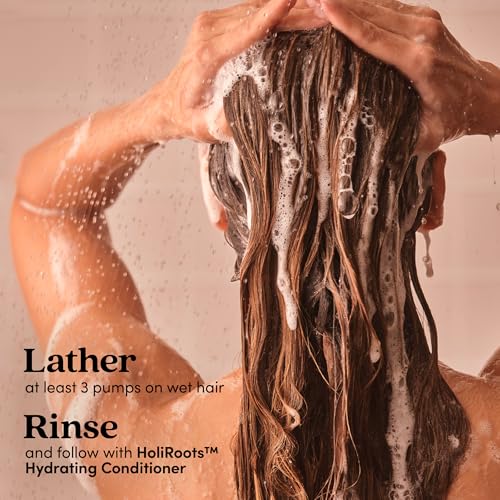 Fable & Mane Hydrating Shampoo, Moisturises and Cleanses Dry, Damaged Hair with Aloe Vera and Coconut Oil. For Medium to Thick Hair Types