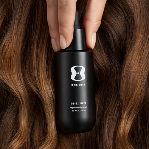 oneskin OS-01 HAIR Peptide Scalp Serum | Reduce Shedding & Support Hair Density, 50 mL /1.7 Fl Oz