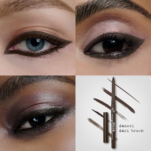 stila Stay All Day Smudge & Set Waterproof Gel Eyeliner (Damsel Dark Brown)