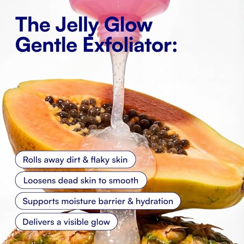 Bliss Jelly Glow Peel Enzyme Cleanser and Exfoliator - 4 Oz - Vegan Formula