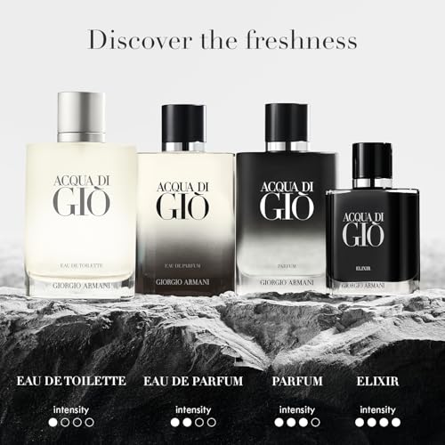 Armani Beauty Acqua di Giò Elixir - Woody Earthy Mens Cologne - 1.6 Fl Oz