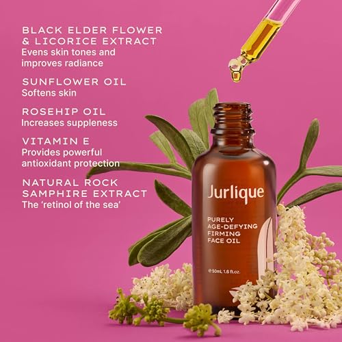 Jurlique Purely Age-Defying Firming Face Oil - 1.69 Fl Oz - Anti-Aging Facial Oil for Women - For All Skin Types - Firming Face Oil & Skincare - Australian Natural-Based Skincare