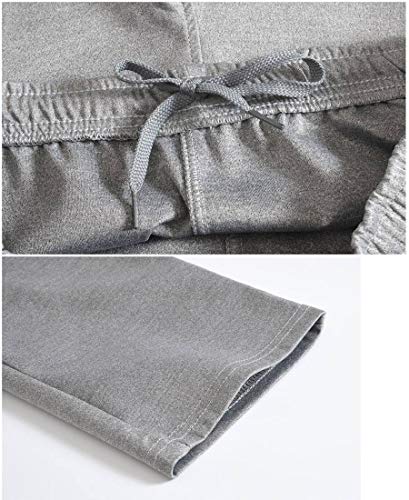 Rdruko Men's Tracksuit Sweatsuits 2 Piece Set Athletic Jogging Gym Activewear Sweat Track Suits Sets(Grey,US L)