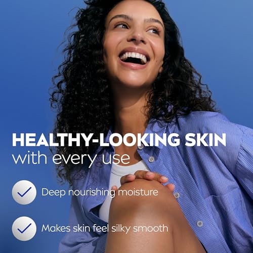 NIVEA Shea Nourish Body Lotion with Shea Butter & Hyaluronic Acid, 16.9 Oz