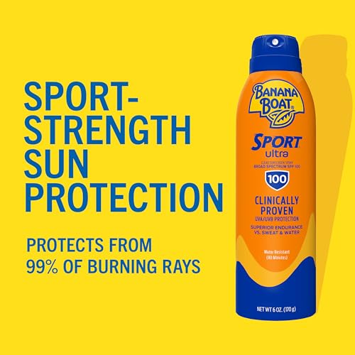 Banana Boat Sport SPF 100 Sunscreen Spray, 6 oz