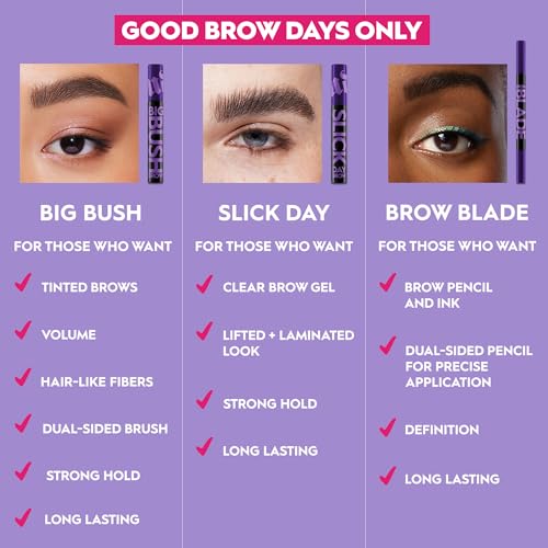 Urban Decay Slick Day Clear Brow Gel for Lifted + Laminated Eyebrows