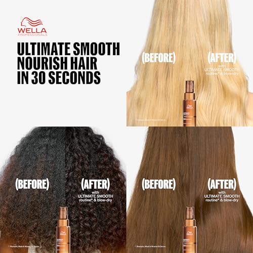 Wella Professionals Ultimate Smooth Miracle Oil Serum, Squalane & Omega 9