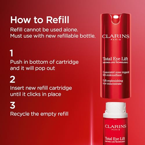Clarins Total Eye Lift | Anti Aging Eye Cream | Targets Wrinkles, Crow's Feet, Dark Circles and Puffiness For a Visible Eye Lift in 30 Seconds