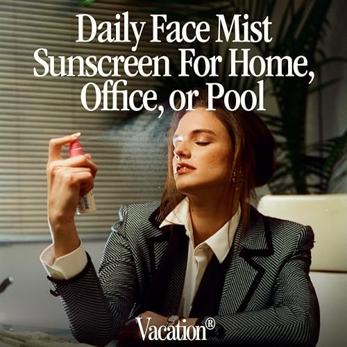 Vacation Mini Super Spritz SPF 50 Face Sunscreen Spray, Pack of 6