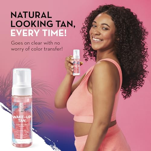 Norvell Wake-Up Tan Clear Water Mousse, Overnight Self Tanner - 1.7 oz