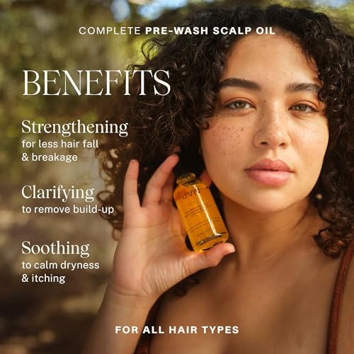 JVN Complete Pre-Wash Scalp Oil, 1.7 Fl Oz