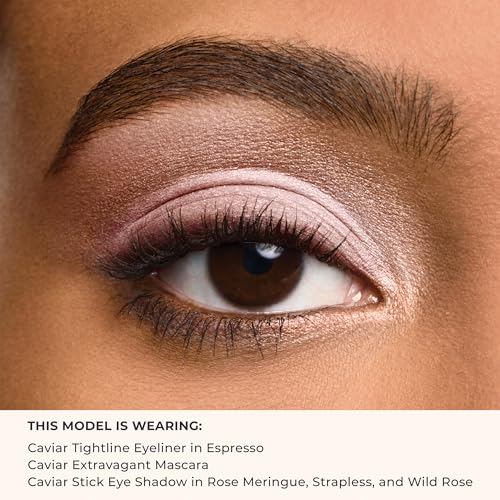 Laura Mercier Caviar Stick Cream Eyeshadow, Crème de la Crème Mini Caviar Stick Trio, 24HR Wear, Long Lasting, Rich Color, Easily Blendable & Buildable, Waterproof, Hyaluronic Acid, Holiday Gift Set