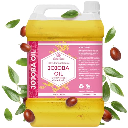 Leven Rose Organic Jojoba Oil Bulk 32 oz