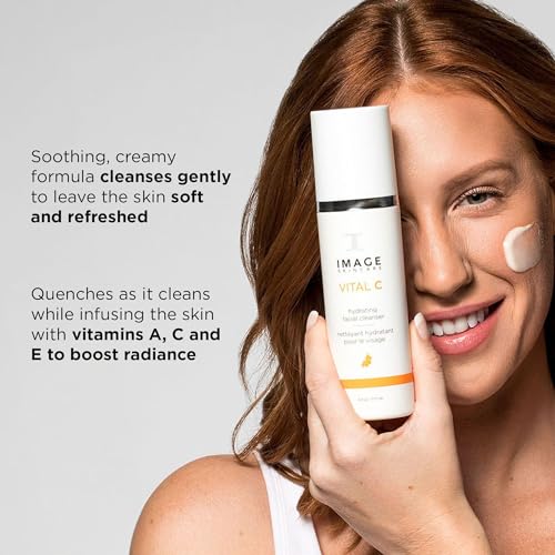 IMAGE Skincare Vital C Hydrating Facial Cleanser, 6 Fluid Ounce