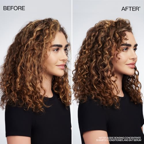 Redken Acidic Bonding Concentrate Shampoo – For Damaged Hair, 10.1 fl oz