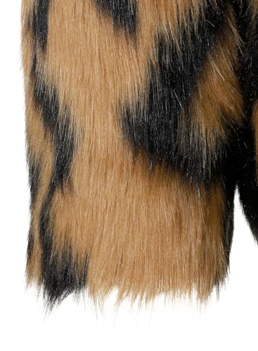 FANARCHER Men's Winter Luxury Overcoat Faux Fur Hoodie Coats Long Sleeve Jackets Parka Outwear