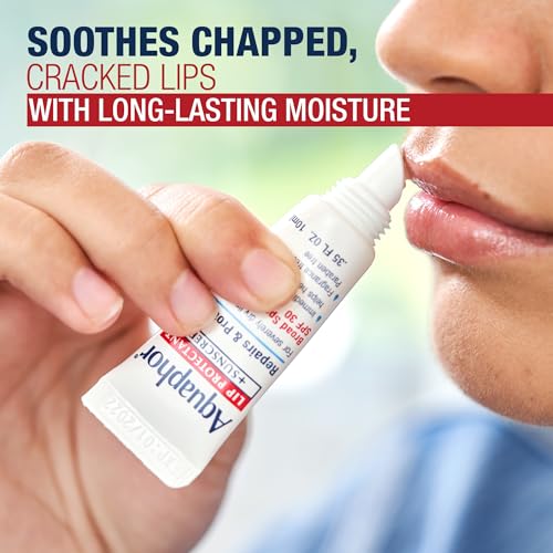 Aquaphor Lip Protectant and Sunscreen Ointment, SPF 30, 0.35 FL OZ