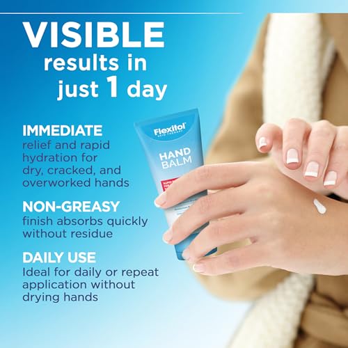 Flexitol Hand Balm Two Pack, for Frequent Handwashers, 10% Urea | 2x2 oz