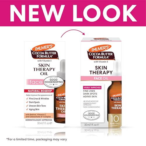 Palmer's Skin Therapy Face Oil, Moisturizing Cocoa Butter Formula (1 Fl Oz)