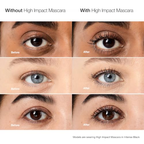 Clinique High Impact Mascara Volume and Length | Safe For Sensitive Eyes | Ophthalmologist Tested, Black Honey 0.28 Fl Oz