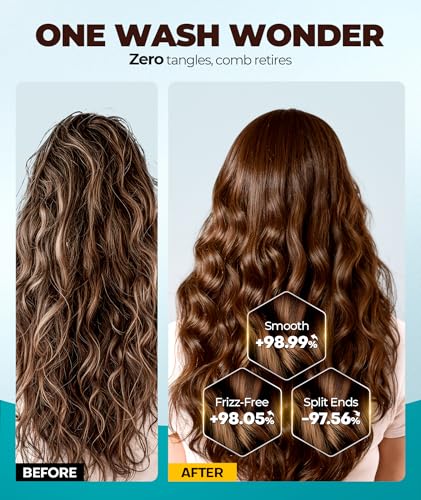 HA-Infused Hydrating Hair Mask, 5X Intensive Nourishing Hair Conditioner with 5 Botanical Oils, Dual-Protein Biomimetic Repair Keratin Hair Treatment, Deep Conditioning Hair Care for Dry Damaged Hair