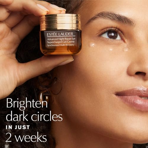Estée Lauder Advanced Night Repair Eye Supercharged Gel-Cream Synchronized Multi-Recovery | Brightening Under Eye Cream for Dark Circles, 0.5 Fl Oz