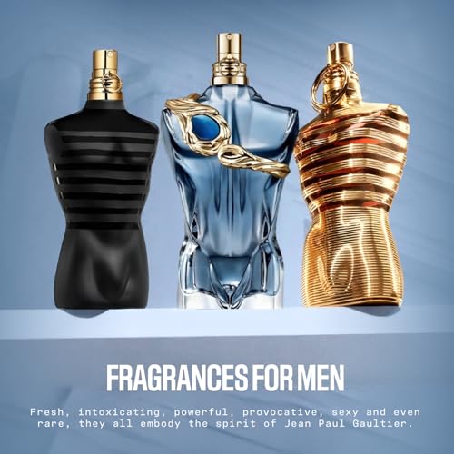Jean Paul Gaultier Le Beau Narcisse Eau de Parfum for Men - Long Lasting Amber Musk Men's Cologne with Bergamot, Musk & Tonka Bean - Designer Fragrance Spray, 2.5 oz
