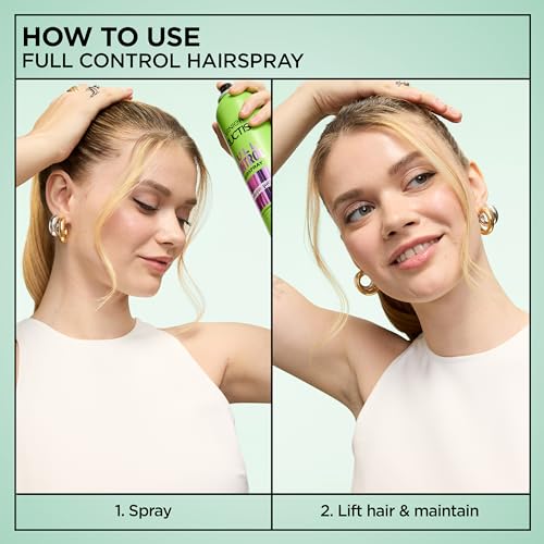 Garnier Fructis Style Full Control Anti-Humidity Hairspray, Ultra Strong Hold, 8.25 oz.