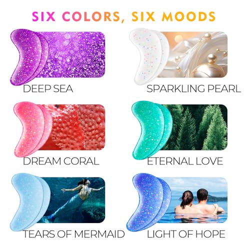 DR. YIMAN Hydrogel Eye Patches - 6 Pairs Under Eye Masks for a Refreshed Look, with Hyaluronic Acid & Collagen, Eye Masks for Smoother-Looking Skin, Skincare Gift for Women & Teens