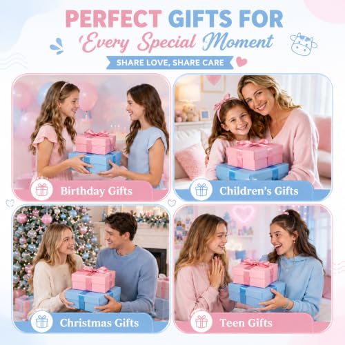 Milk Skin Care Set for Kids & Teens, 12 IN 1 Moisturizing Milk Skincare for Girls 10-12, Skincare for Kids Age 8-12, Birthday Gifts for Teen Girls, Face Care Kit, Korean Skin Care,12PCS