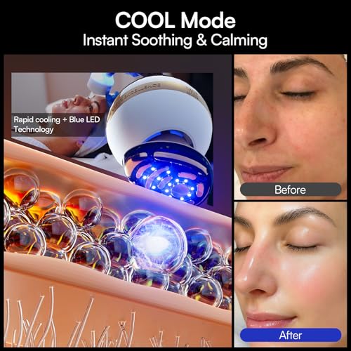 INIA SPHERA Upgraded 8-in-1 Microcurrent Facial Device for Face & Neck