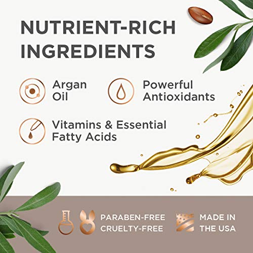 Argan Magic Moisturizing Conditioner - Detangle, Hydrate, and Repair Dry and Chemically-Damaged Hair Types | Nutrient-Rich, Paraben Free (32 oz)