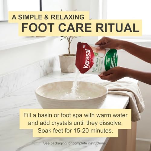 Kerasal Foot Therapy Soak, Foot Soak for Achy, Tired and Dry Feet, 2 lbs