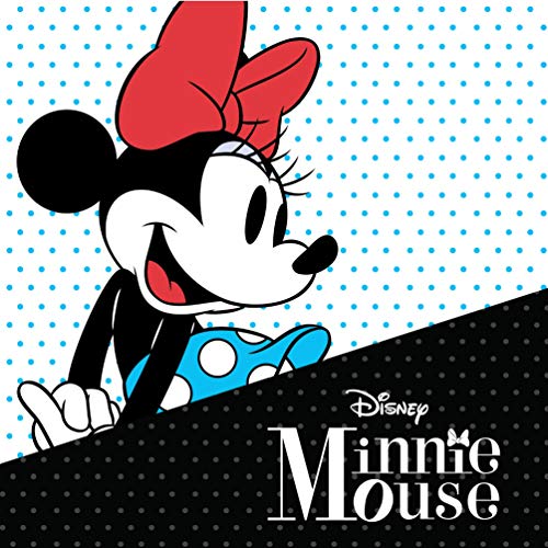Disney Womens Minnie Mouse November Birthstone Earrings - 10K Gold Stud