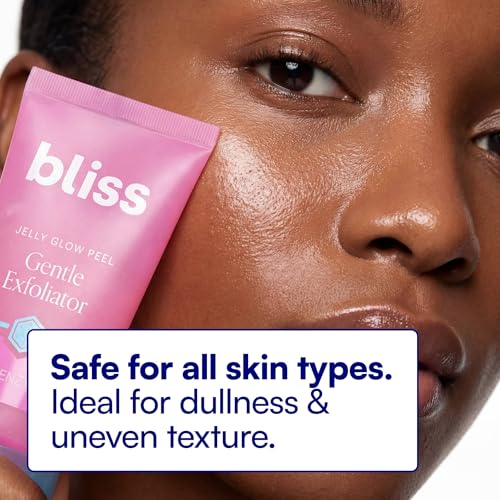 Bliss Jelly Glow Peel Enzyme Cleanser and Exfoliator - 4 Oz - Vegan Formula