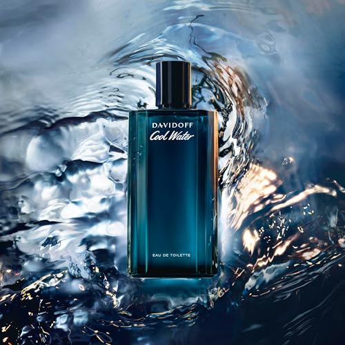 Davidoff Cool Water For Men. Eau De Toilette Spray 2.5 Ounces (Pack of 2)