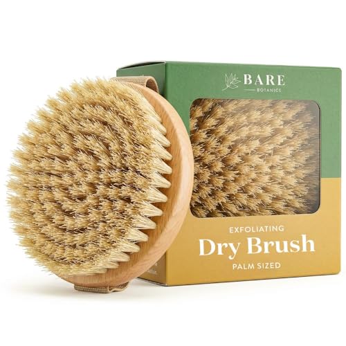 Bare Botanics Dry Brushing Body Brush for Lymphatic Drainage