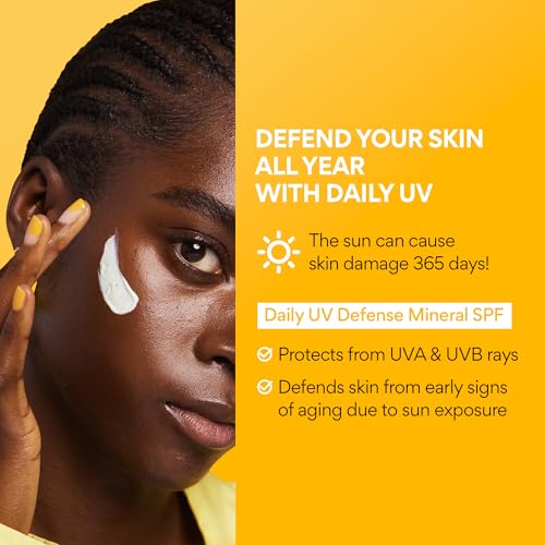 innisfree Daily Mineral UV Defense SPF 45 | Tinted Korean Sunscreen with Zinc Oxide for Redness | Gentle, Hydrating and Lightweight | Available in 2 Pack