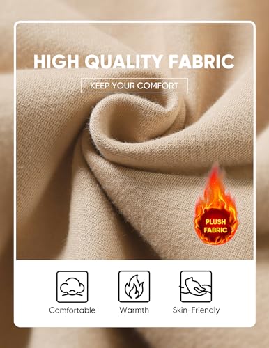 JMIERR Mens Cotton Fashion Hoodies & Sweatshirts Drawstring Long Sleeve Front Collar Hooded Pullovers with Pockets for Men Loose Fit Casual Winter Fall Shirt Tops Sweater, X-Large, Khaki