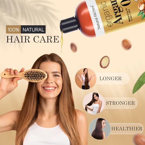 Moroccan Argan Oil 16 Fl Oz Deep Moisturizing Hair & Skin Oil